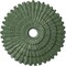 Ekena Millwork Eryn Ceiling Medallion (Fits Canopies up to 4"), 24 3/4"OD x 3 1/4"ID x 1 7/8"P, Athenian Green CM24ENAGF - alternate 1